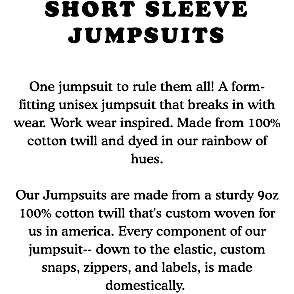 Big Bud Press Short Sleeve Jumpsuit - Picture 3 of 6
